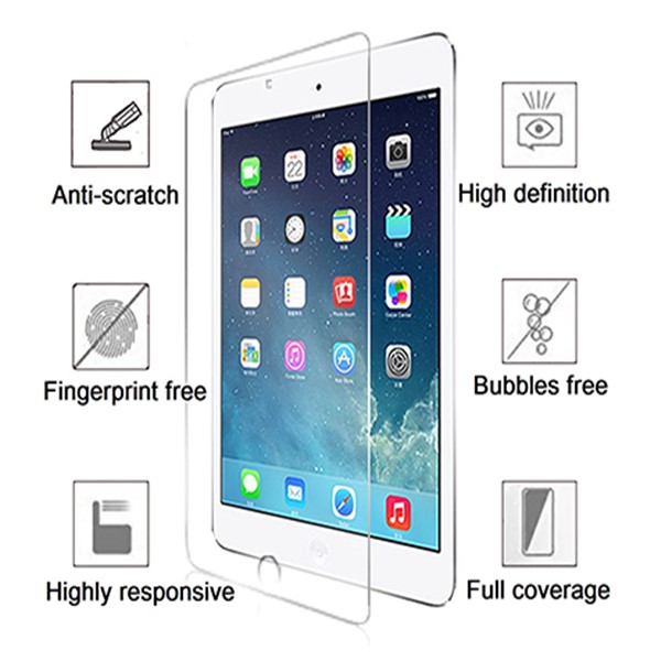 Ultra clear tempered glass for tablet