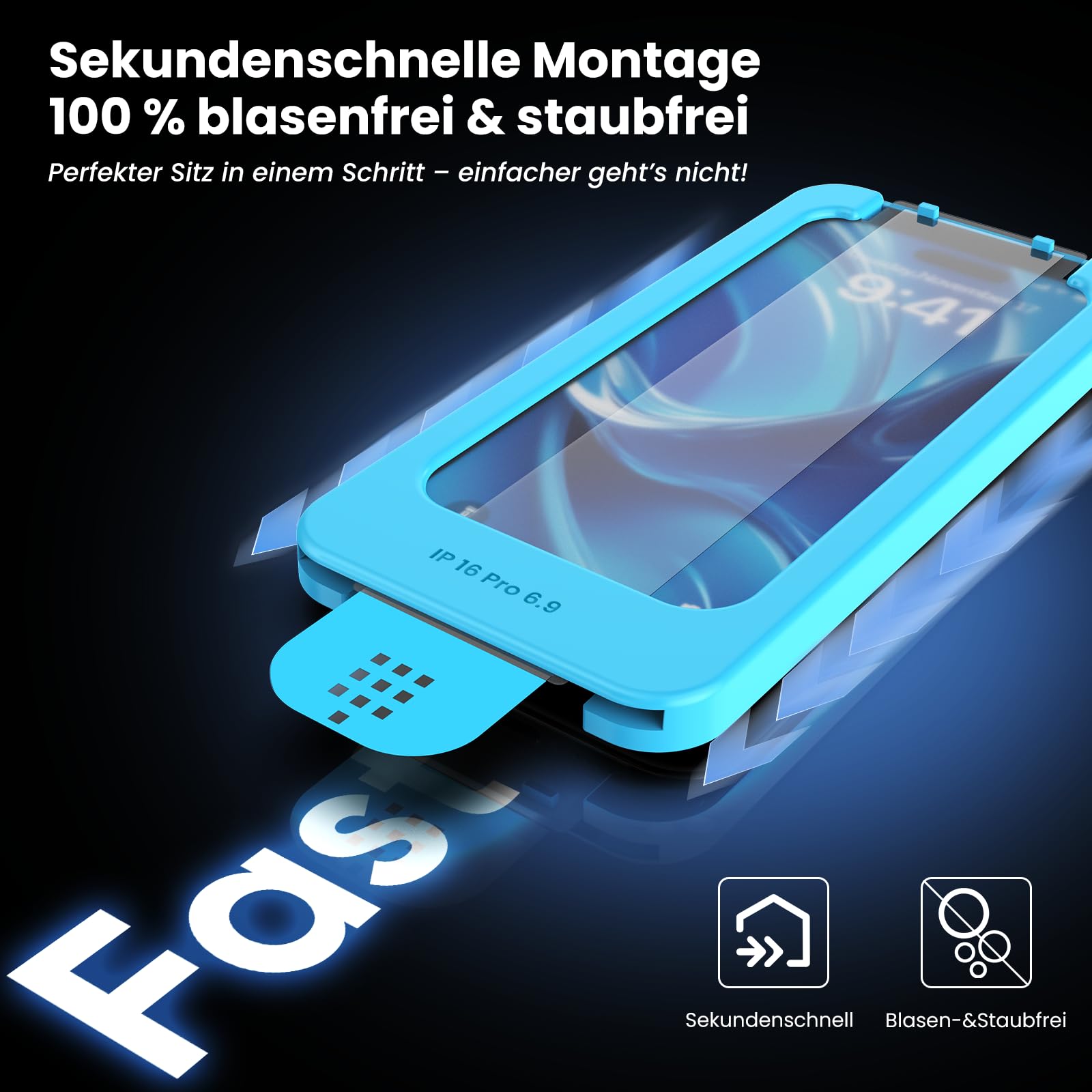 Are you still struggling with the difficulty of applying tempered glass film??