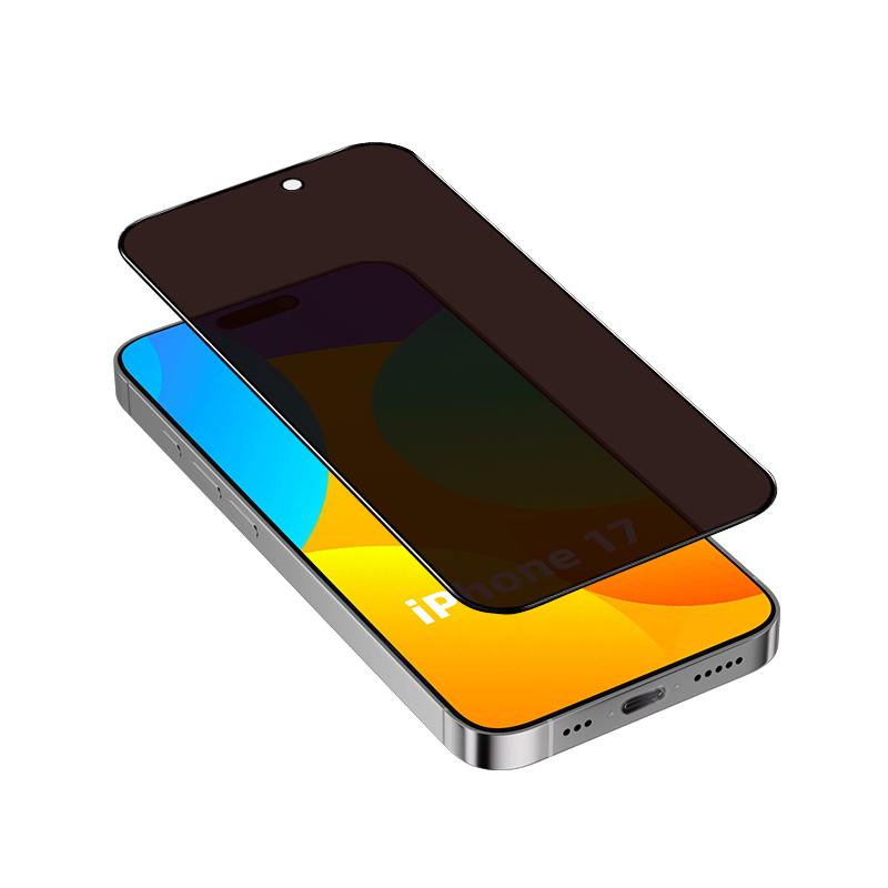 Red Light & Anti-Peeping Tempered glass screen protector film